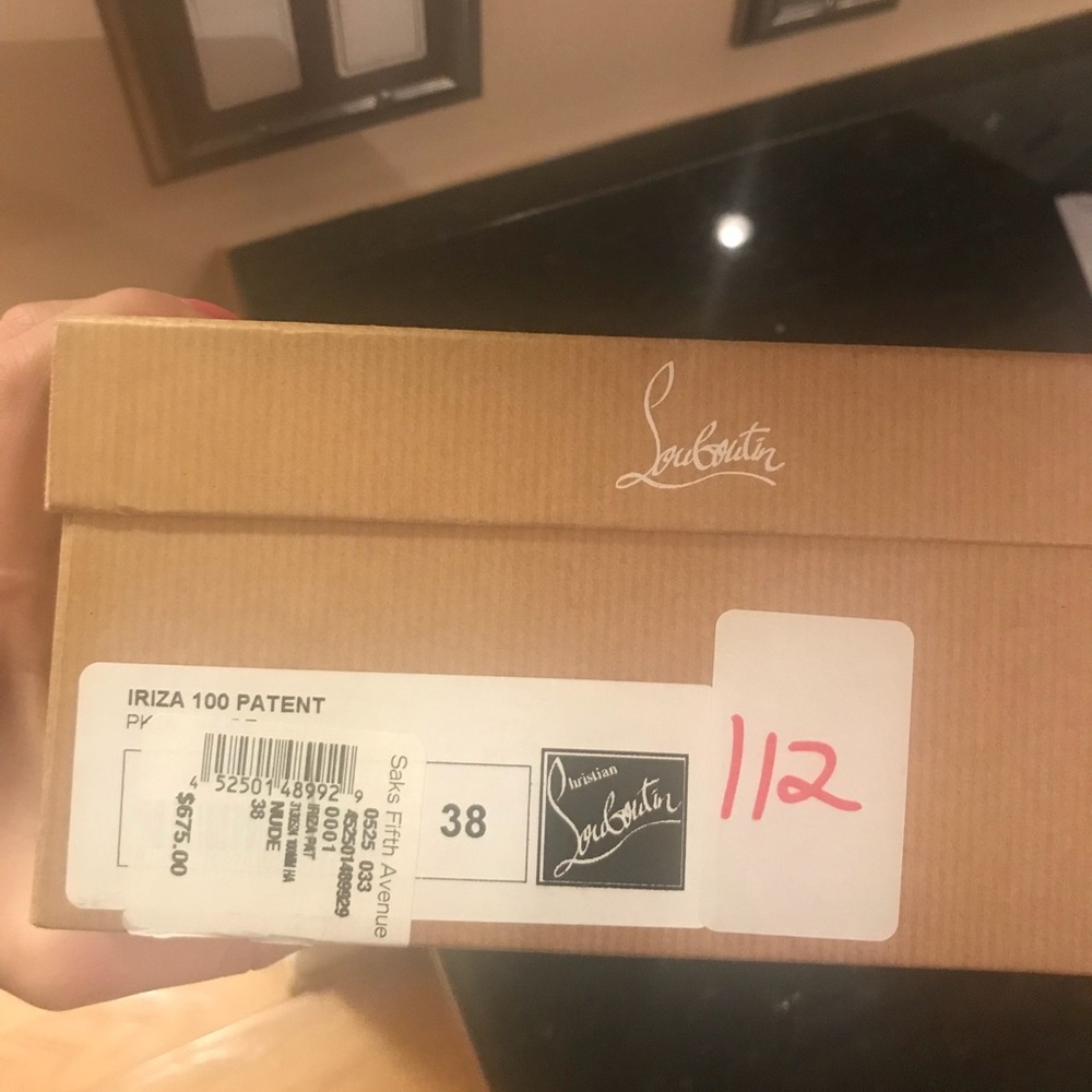 Christian louboutin Iriza 100 nude